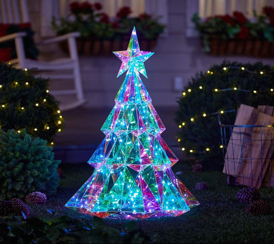 Holographic Christmas Tree