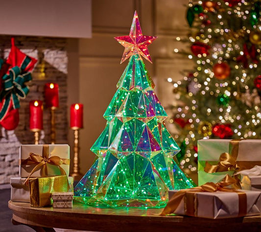 Holographic Christmas Tree